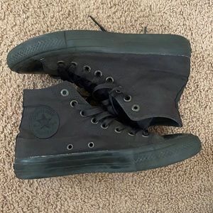 Black converse